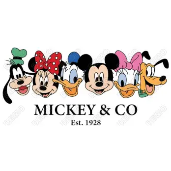 Disney Characters  DTF Iron on Transfer  N5