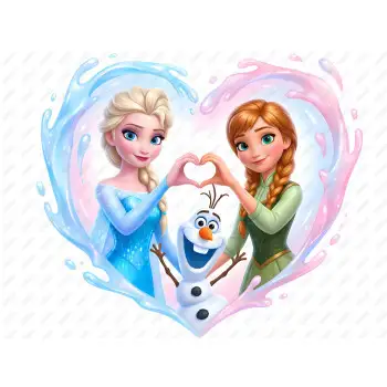 Frozen  Elsa  Disney DTF Iron on Transfer  N88