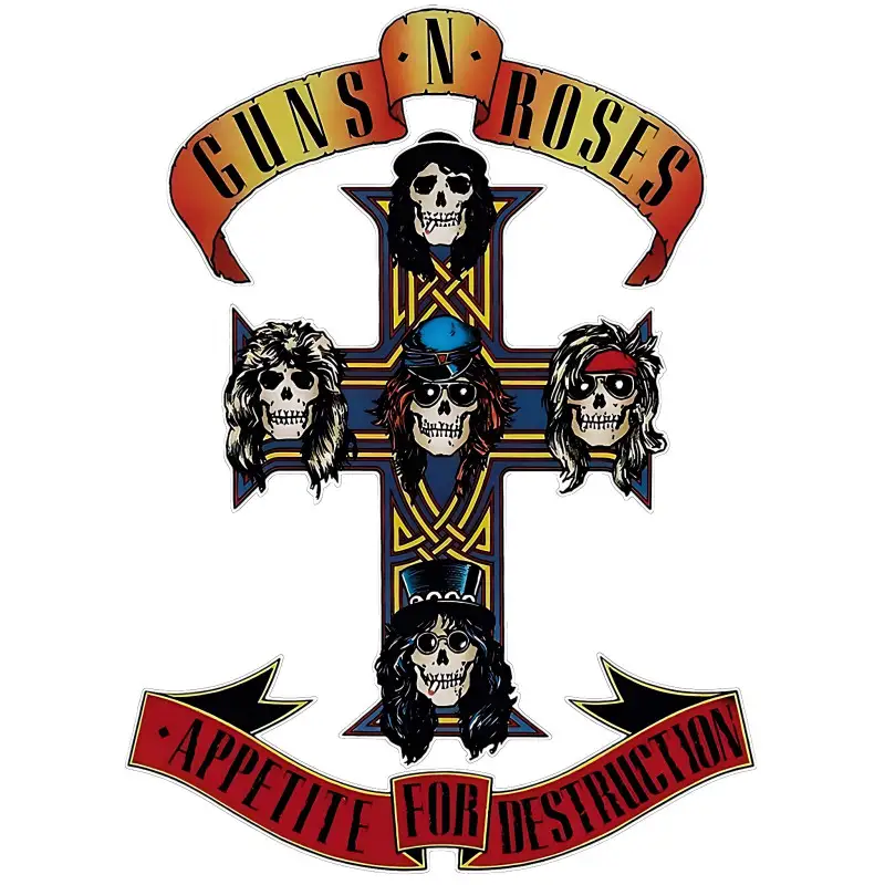 Guns N' Roses band  DTF Iron on Transfer N5