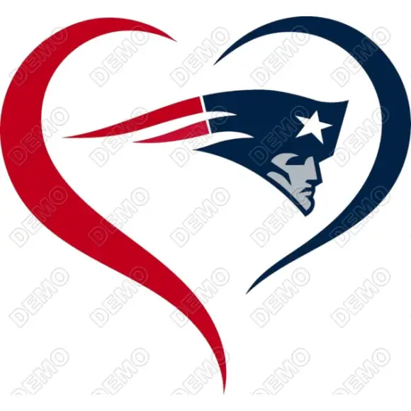 New England Patriots Football  DTF  Shirt Iron on Transfer