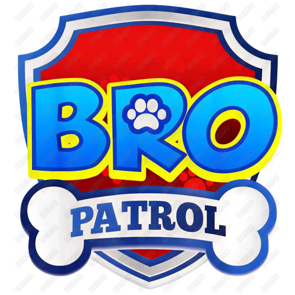 Paw Patrol Bro  DTF Iron on Transfer