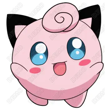 Pokémon Jigglypuff  DTF  Iron on Transfer  N8