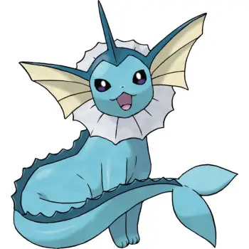 Pokemon Vaporeon DTF Iron on Transfer 