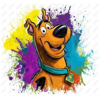 Scooby - Doo  DTF  Shirt Iron on Transfer N90