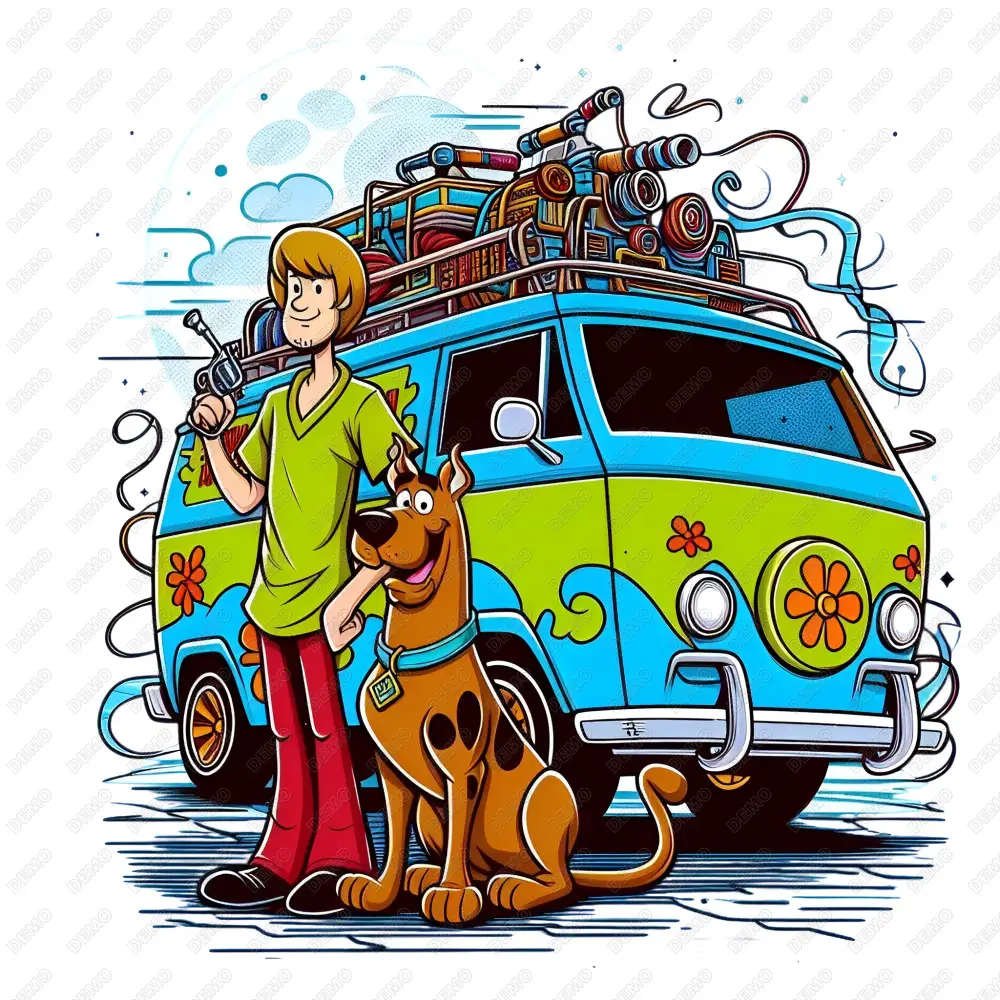 Scooby-Doo  DTF  Iron on Transfer  N99