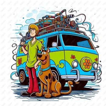 Scooby-Doo  DTF  Iron on Transfer  N99