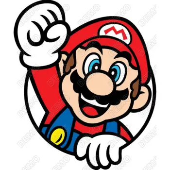 Super Mario  DTF Iron on Transfer N32