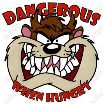 TAZ DTF Iron on Transfer  N88