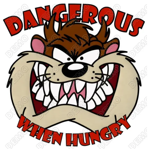 TAZ DTF Iron on Transfer  N88