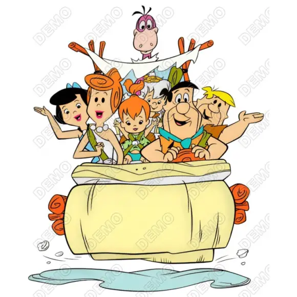 The Flintstones  DTF Iron on Transfer  N9