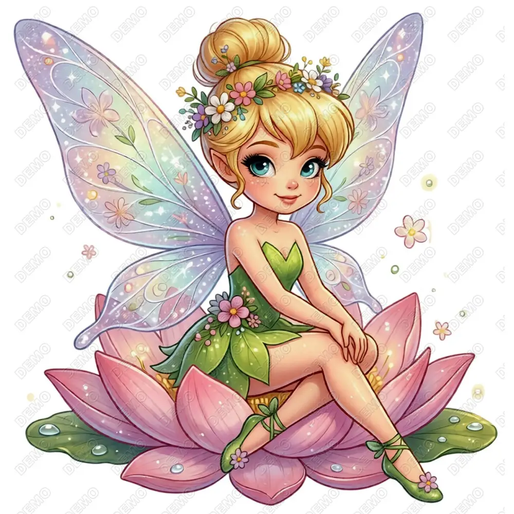 Tinkerbell DTF Iron on Transfer N87