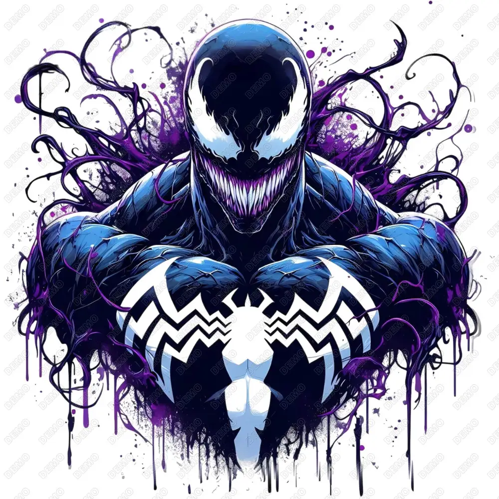 Venom  DTF  Iron on Transfer  N8