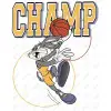 Bugs Bunny Champ  DTF Shirt Iron on Transfer