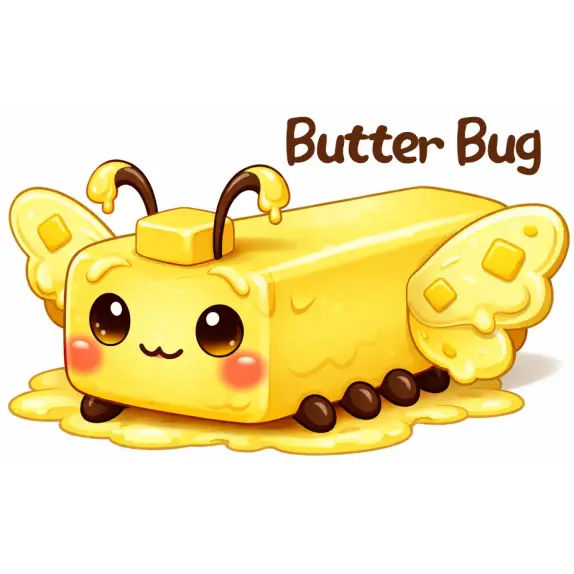Butter Bug  DTF Iron on Transfer N2