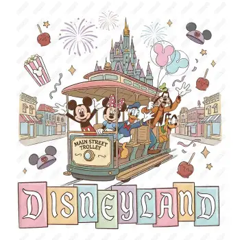 Disneyland DTF Shirt Iron on Transfer N8