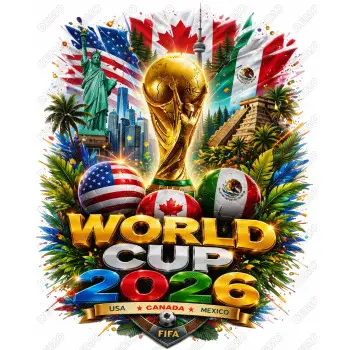 FIFA World Cup 2026  DTF  Shirt Iron on Transfer