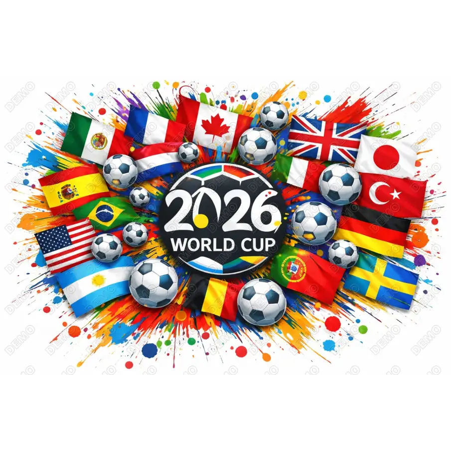FIFA World Cup 2026  DTF  Shirt Iron on Transfer N1