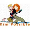Kim Possible DTF  Shirt Iron on Transfer N3