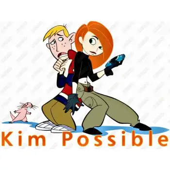 Kim Possible DTF  Shirt Iron on Transfer N3