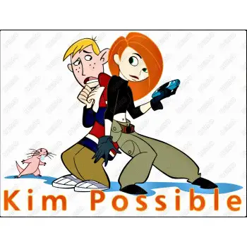 Kim Possible DTF  Shirt Iron on Transfer N3