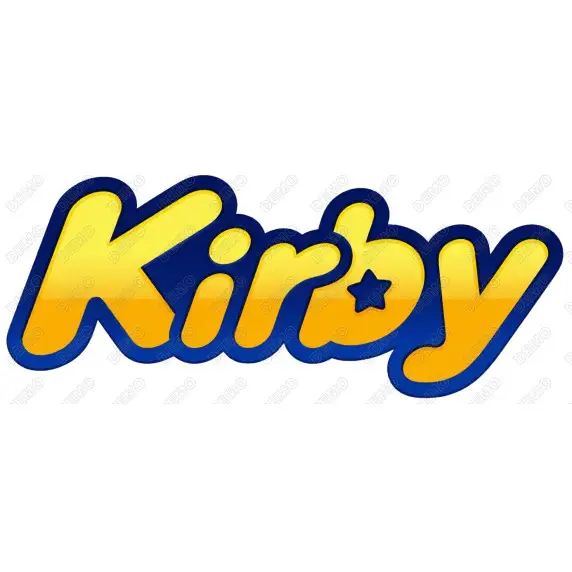 Kirby Logo DTF Shirt Iron on Transfer