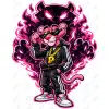 Pink Panther   DTF  Iron on Transfer  N66