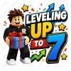 Roblox  Birthday Leveling Up to 7 DTF Heat Iron on Transfer
