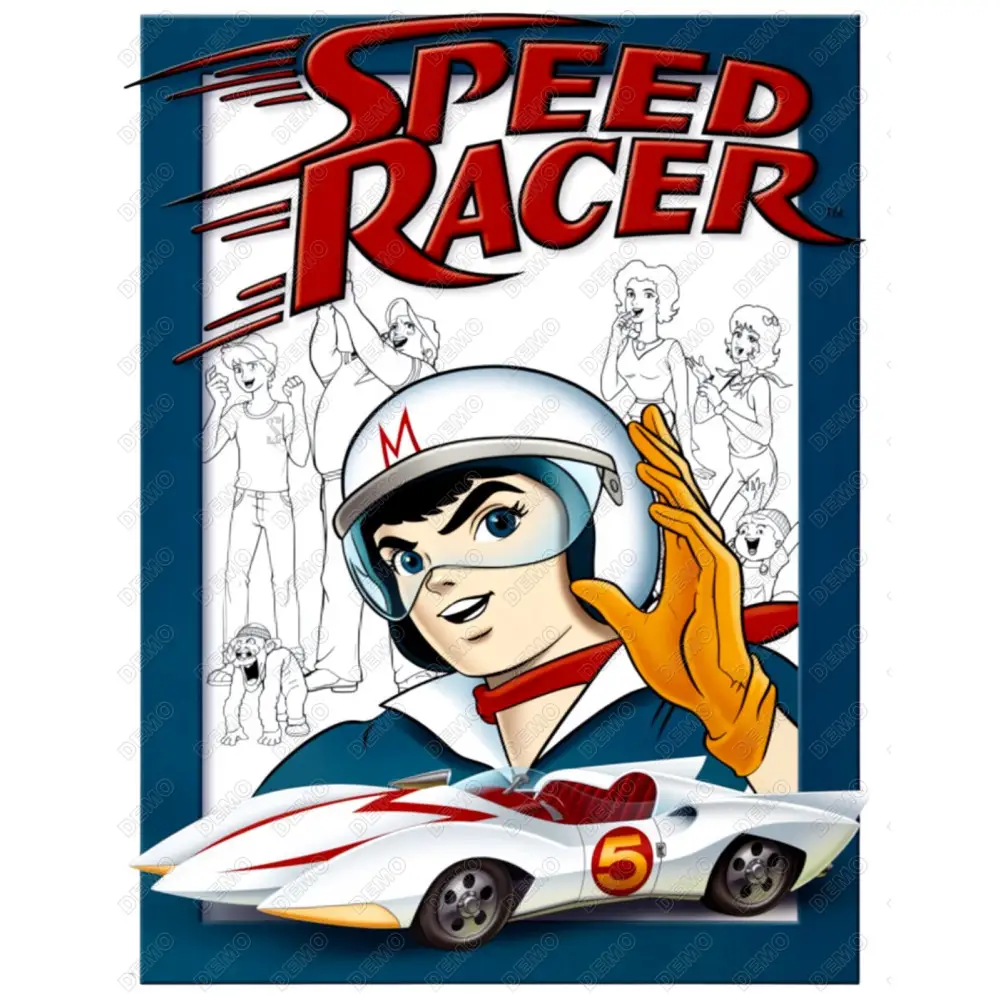 Speed Racer  DTF  Shirt Iron on Transfer N2