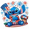 Stitch 4th July  Independence day  DTF  Iron on Transfer