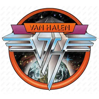Van Halen Space  DTF Iron on Transfer