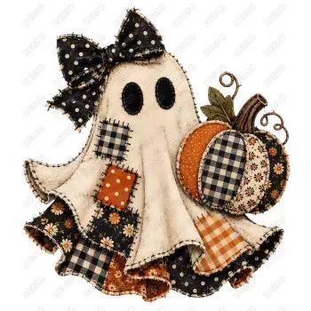 Ghost Cute Halloween DTF  Iron on Transfer
