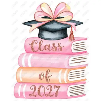 Graduation Senior Custom Year DTF Iron On Transfer