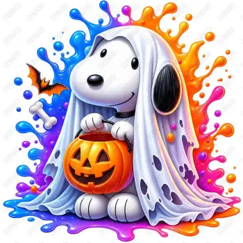 Halloween Peanuts Pumpkin  DTF  Shirt Iron on Transfer