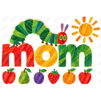 Hungry Caterpillar  Mom  DTF  Iron on Transfer