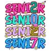 Senior Graduation Custom Year  DTF Iron On Transfer