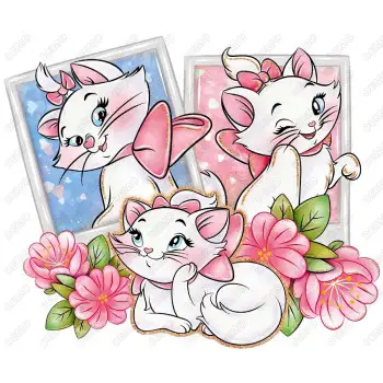 The Aristocats  DTF  Shirt Iron on Transfer N77