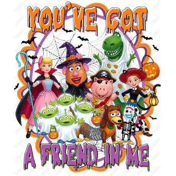 Toy Story  Halloween Disney  DTF Iron on Transfer