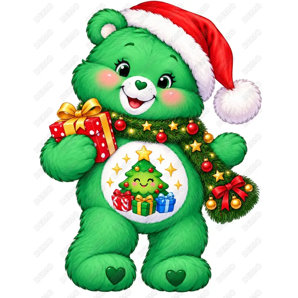 Care Bear  Christmas Wish Bear  DTF Shirt Iron on Transfer