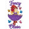 Fancy Nancy Personalized Custom T Shirt Iron on Transfer