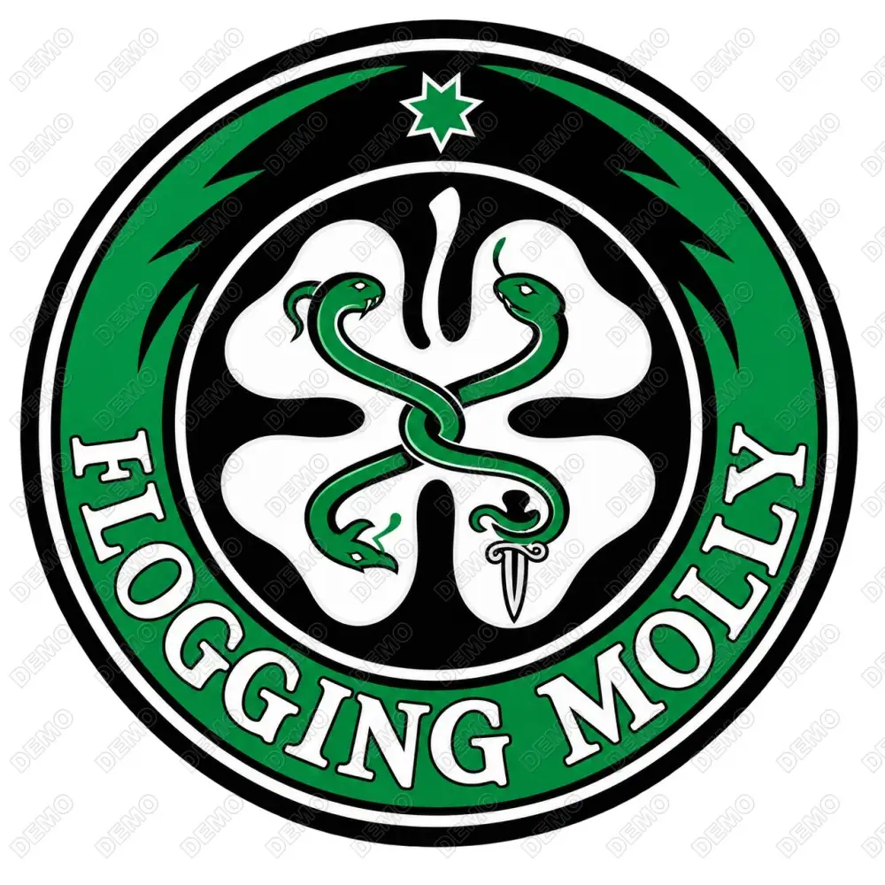 Flogging Molly DTF Shirt Iron on Transfer