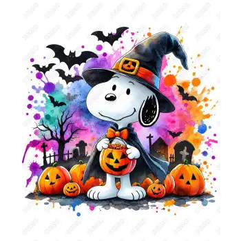 Peanuts  Halloween DTF Iron on Transfer N53