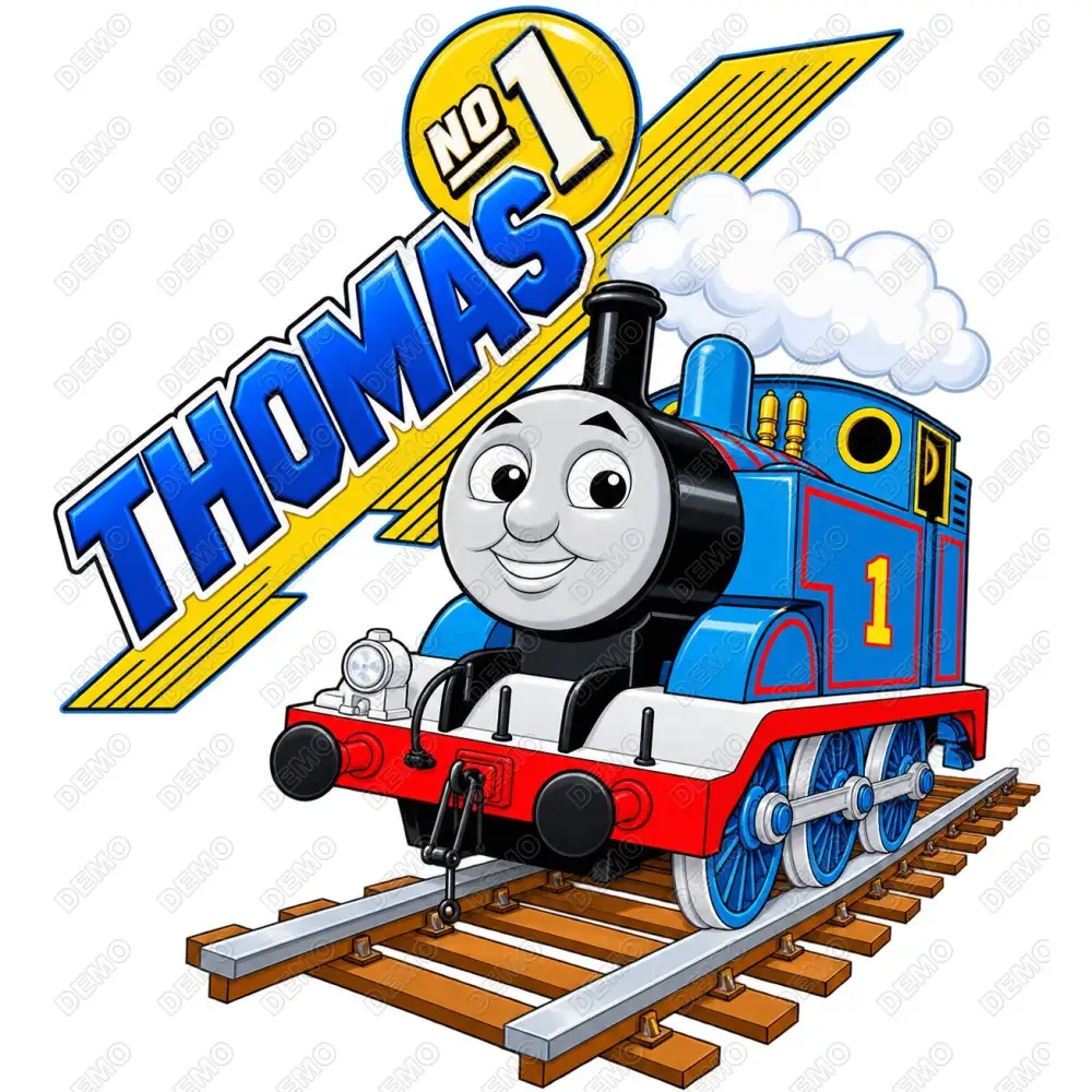Thomas the Train  T Shirt Iron on Transfer Decal #18
