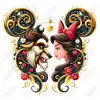 Beauty and the Beast  Disney DTF   Iron on Transfer 