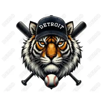 Detroit  Baseball  DTF Iron on Transfer 