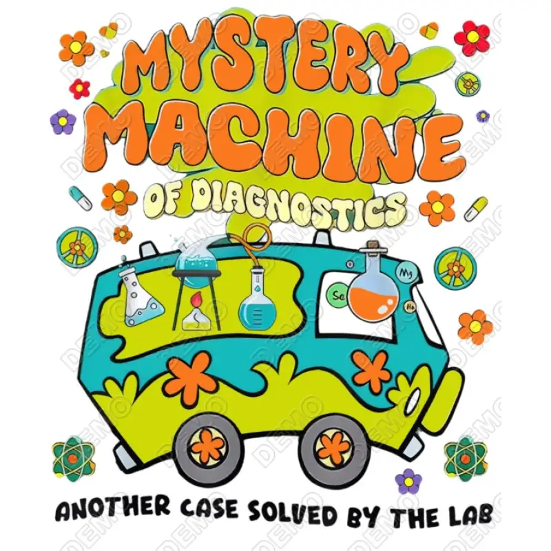 Mystery Machine Scooby - Doo DTF Shirt Iron on Transfer Mystery Machine Scooby - Doo DTF Shirt Iron on Transfer