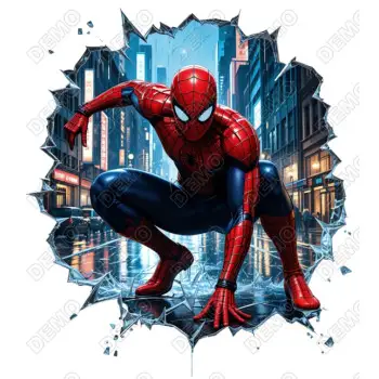 Spider Man  DTF  Heat Iron on Transfer  N2