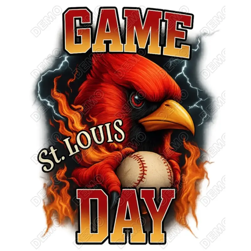 St. Louis Cardinals DTF Iron on Transfer St. Louis Cardinals DTF Iron on Transfer