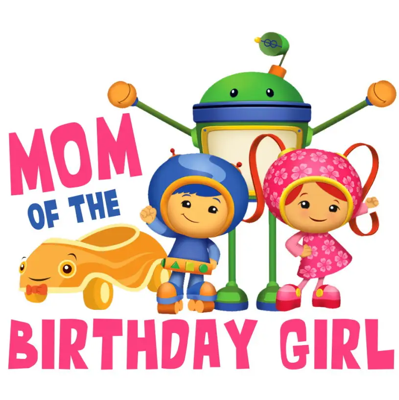 Team Umizoomi  Custom Family Member DTF Iron on Transfer