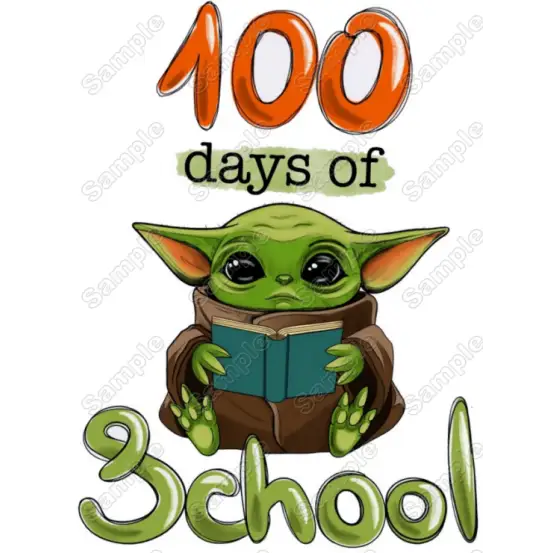 100 Days of School Star Wars T Shirt Iron on Transfer Decal 100 Days of School Star Wars T Shirt Iron on Transfer Decal