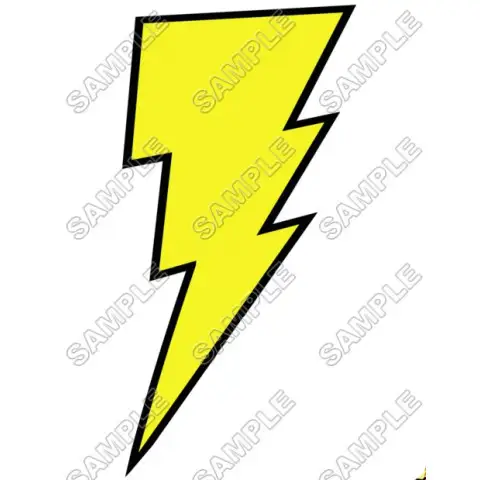 Captain Marvel Logo Shazam T Shirt Iron on Transfer Decal #1 Captain Marvel Logo Shazam T Shirt Iron on Transfer Decal #1